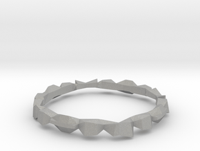 Construct bracelet in Aluminum: Large