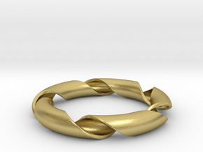 Renewed bracelet in Natural Brass: Extra Small