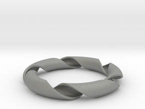 Hong Kong bracelet in Gray PA12: Small