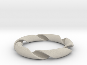 Renewed bracelet in Natural Sandstone: Medium