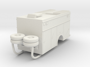 1/87 Sutphen Ohio Heavy Rescue Body compartment do in White Natural Versatile Plastic