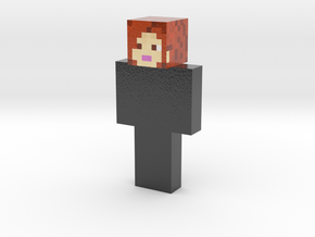 XingJane | Minecraft toy in Glossy Full Color Sandstone