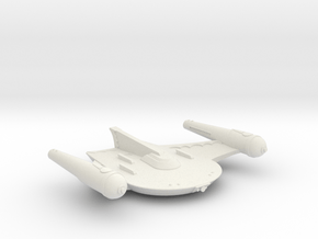 3125 Scale Romulan X-Ship King Eagle-X (KEX) MGL in White Natural Versatile Plastic