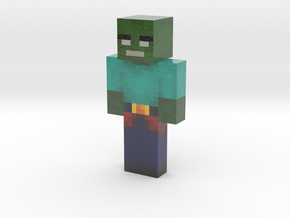 BertTheTurtle | Minecraft toy in Glossy Full Color Sandstone
