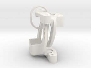 AR60 VP knuckle steering arm and Weight holder -X2 in White Natural Versatile Plastic