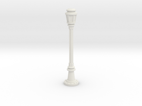 City Lamp Post 1/35 in White Natural Versatile Plastic