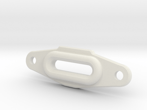 Axial Capra Front Winch Mount: Fair Lead v1 in White Natural Versatile Plastic