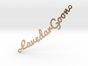  Lavendar Goon in Polished Bronze