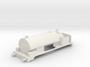 low profile industrial loco in White Natural Versatile Plastic