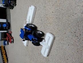1/64 Claas triple mower in White Natural Versatile Plastic: 1:64 - S
