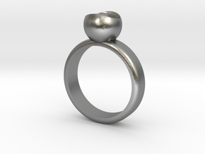 The World is Your Oyster - Ring in Natural Silver: 5 / 49