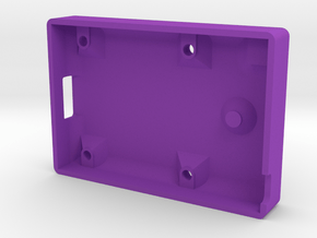 KISS Keychain Configurator Case - Bottom (2/2) in Purple Processed Versatile Plastic