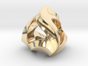 Funky D4 in 14K Yellow Gold