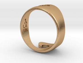 Wave Ring - Water (purchase with Wave Ring - Air) in Natural Bronze: 11.5 / 65.25