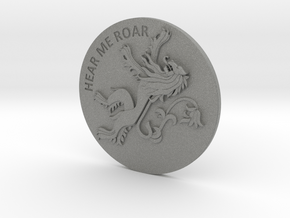 Lannister_coin2 in Gray PA12