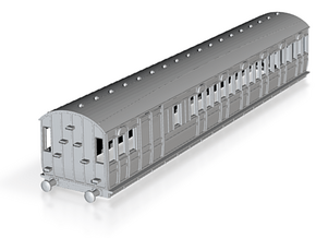 o-100-met-dreadnought-brake-3rd-6c-coach in Tan Fine Detail Plastic