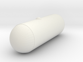 1/64 propane tank in White Natural Versatile Plastic: 1:64 - S