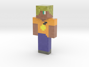 input-onlinepngtools | Minecraft toy in Glossy Full Color Sandstone