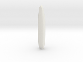 Boeing Enclosed Weapons Pod (EWP) in White Natural Versatile Plastic: 1:150