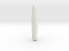 Boeing Enclosed Weapons Pod (EWP) in White Natural Versatile Plastic: 6mm