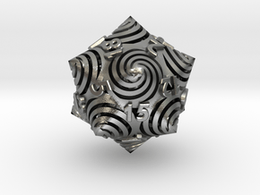 HypnoTech d20 in Natural Silver