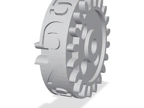 Odometer wheel for Veigel speedometer in Tan Fine Detail Plastic