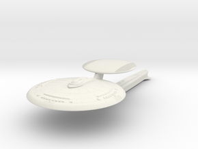 Walsh Class Scout Destroyer refit v2 in White Natural Versatile Plastic