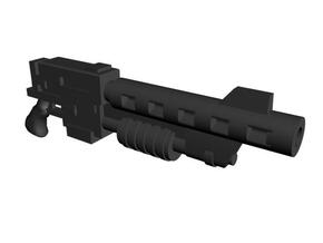 SciFi gang shotgun 28mm x25 in Smoothest Fine Detail Plastic