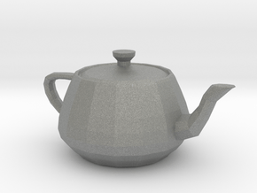 Utah teapot 3d in Gray PA12