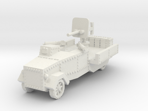 Seabrook Armoured Lorry 1/100 in White Natural Versatile Plastic