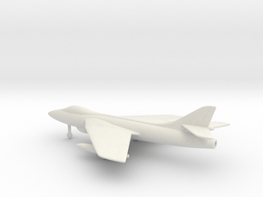 Hawker Hunter F.6 in White Natural Versatile Plastic: 1:160 - N