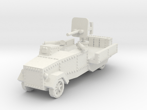 Seabrook Armoured Lorry 1/76 in White Natural Versatile Plastic
