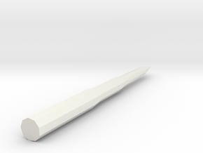 Russina SS-18 Missile in White Natural Versatile Plastic