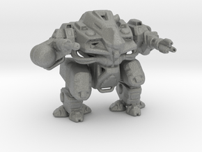 Hammer Mech 55mm miniature games rpg robot in Gray PA12