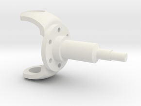 Spitfire Control column universal front yoke. in White Natural Versatile Plastic