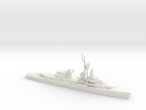 1/500 Scale Fletcher Class FRAM in White Natural Versatile Plastic