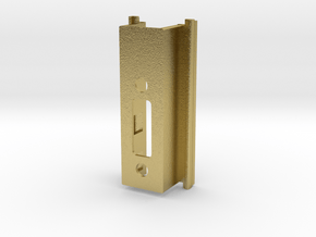 Luke Hero Control Box Plastic Insert in Natural Brass