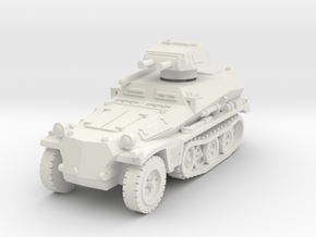 Sdkfz 253 with Pz I Turret 1/87 in White Natural Versatile Plastic