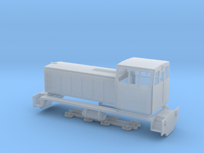 TU7 diesel locomotive in Smooth Fine Detail Plastic: 1:87 - HO