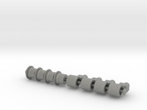 Spring retainer and BIG BORE adaptor - X4 in Gray PA12