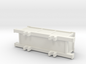 early open wagon in White Natural Versatile Plastic