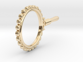magnifier no glass in 14K Yellow Gold