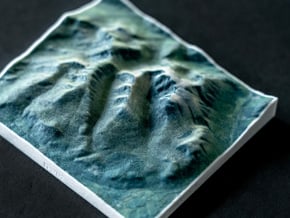 Ben Nevis, Scotland, UK, 1:100000 in Full Color Sandstone