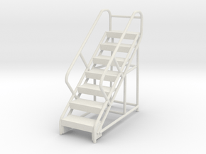 Warehouse Ladder 1/72 in White Natural Versatile Plastic