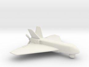 UAV Sperwer Type A - Scale 1:72 in White Natural Versatile Plastic