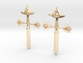 SWORD OF JUSTICE in 14k Gold Plated Brass
