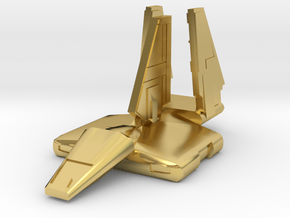 1/2256 Sentinel Landed in Polished Brass