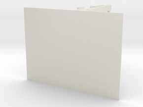 1/64 SCALE 2 POST LIFT - ADJUSTABLE in White Natural Versatile Plastic