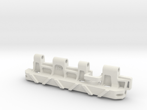 1/16 Tiger 1 late track link in White Natural Versatile Plastic