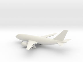 Airbus A310 in White Natural Versatile Plastic: 6mm